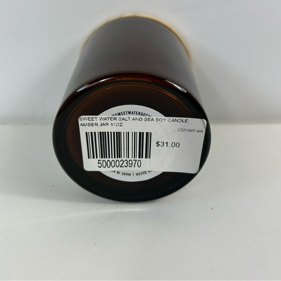 Sweet Water Decor Salt + Sea Soy Candle Made in the USA - Picture 2 of 3